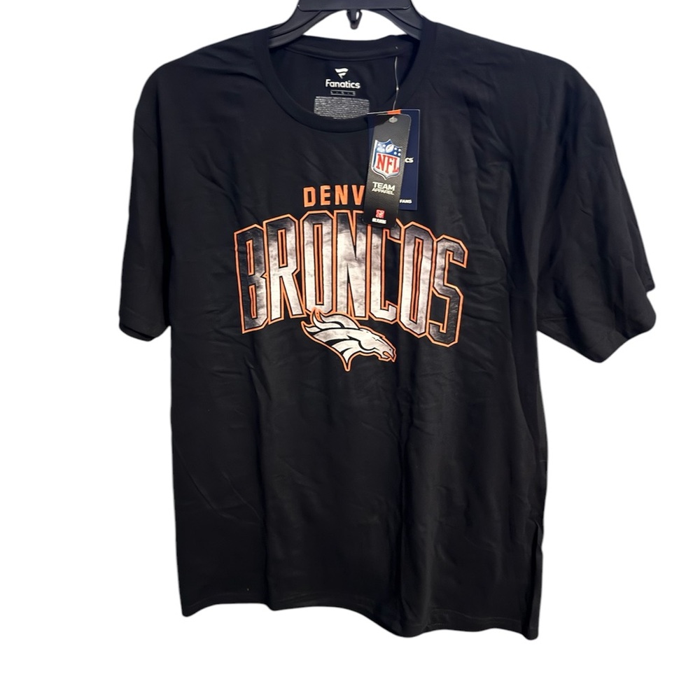 Fanatics Black Denver Broncos T-Shirt